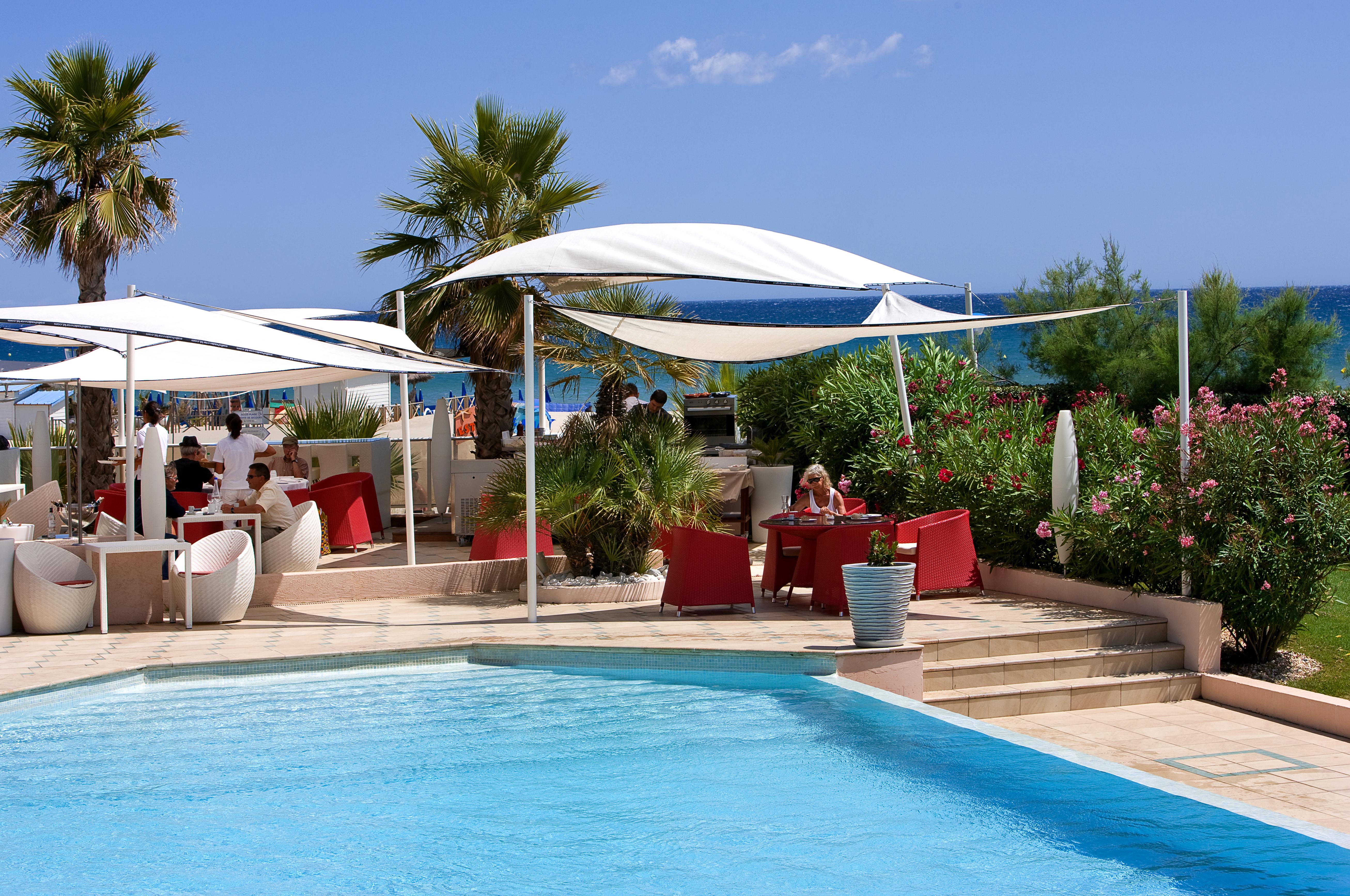 קאנט אן רוסיון Grand Hotel Les Flamants Roses Thalasso & Spa מראה חיצוני תמונה