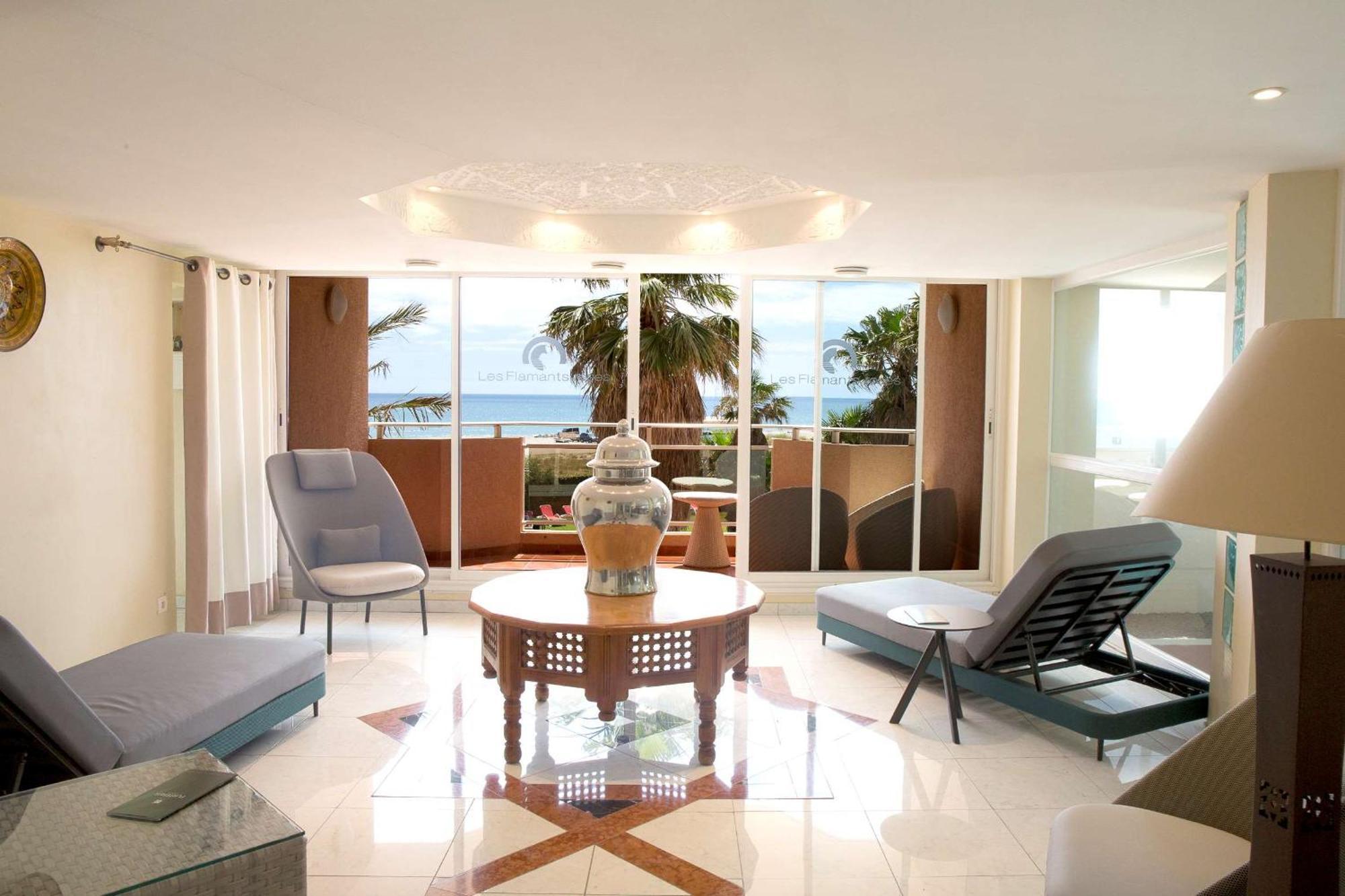 קאנט אן רוסיון Grand Hotel Les Flamants Roses Thalasso & Spa מראה חיצוני תמונה