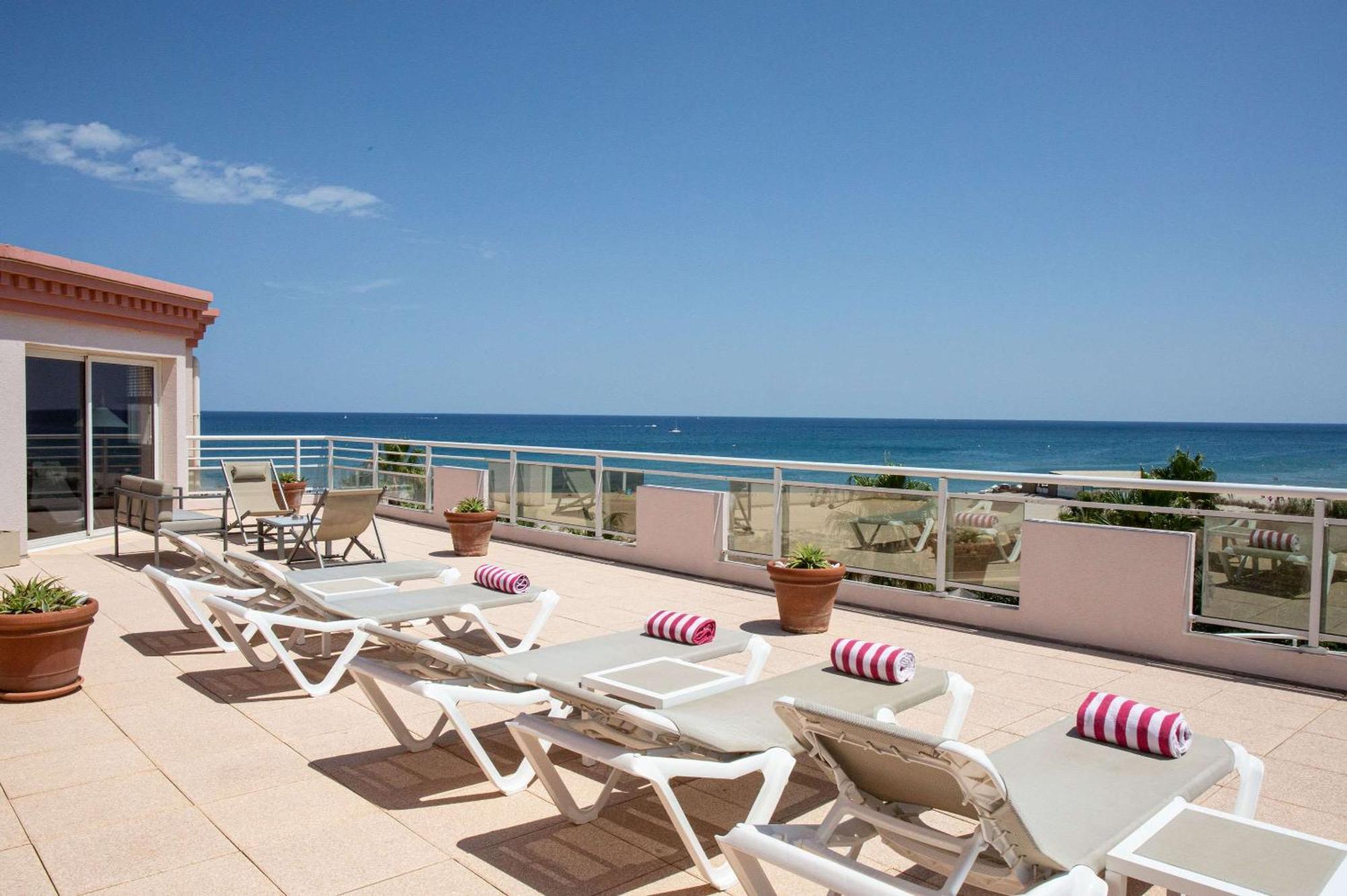 קאנט אן רוסיון Grand Hotel Les Flamants Roses Thalasso & Spa מראה חיצוני תמונה