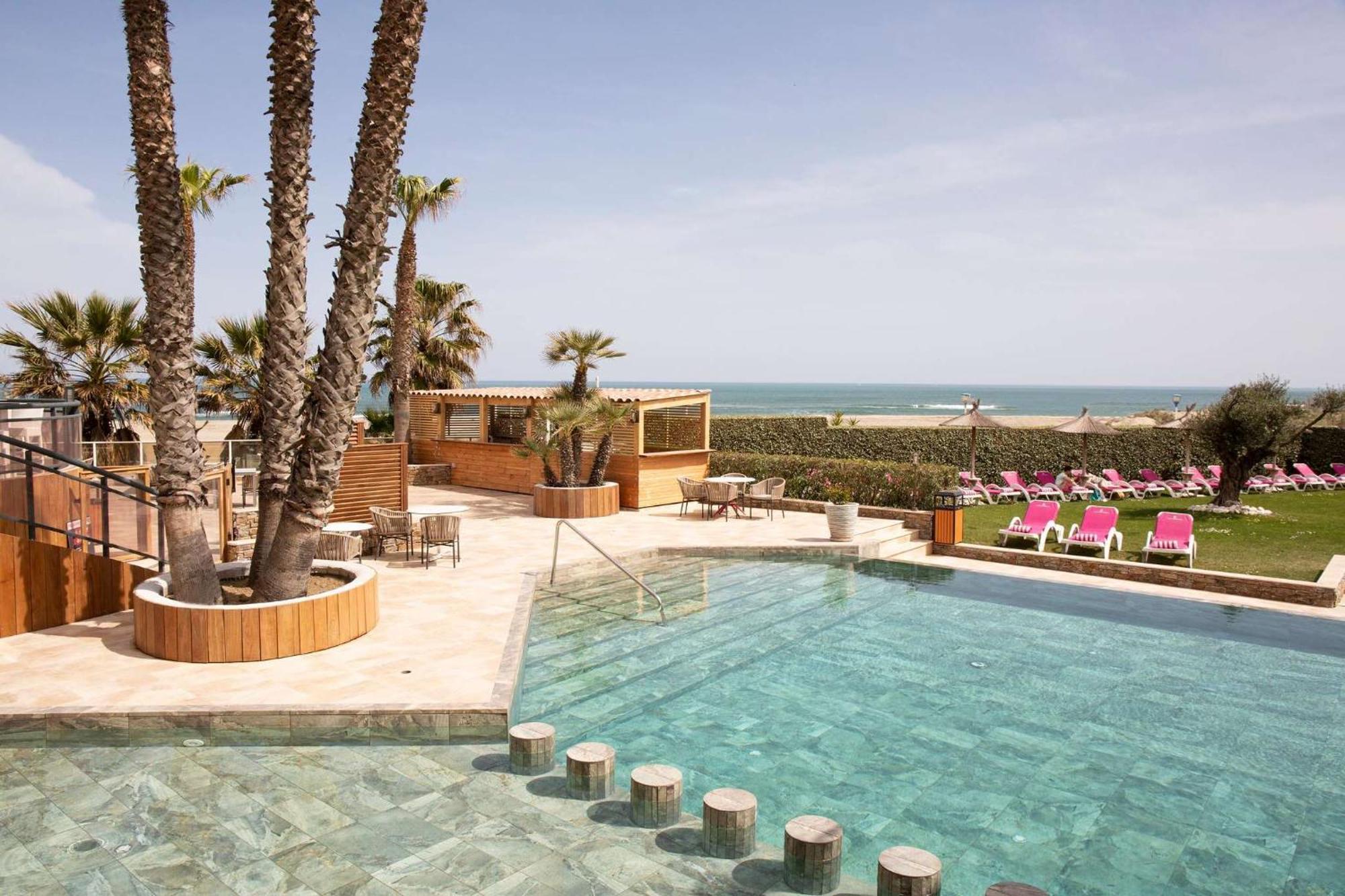 קאנט אן רוסיון Grand Hotel Les Flamants Roses Thalasso & Spa מראה חיצוני תמונה
