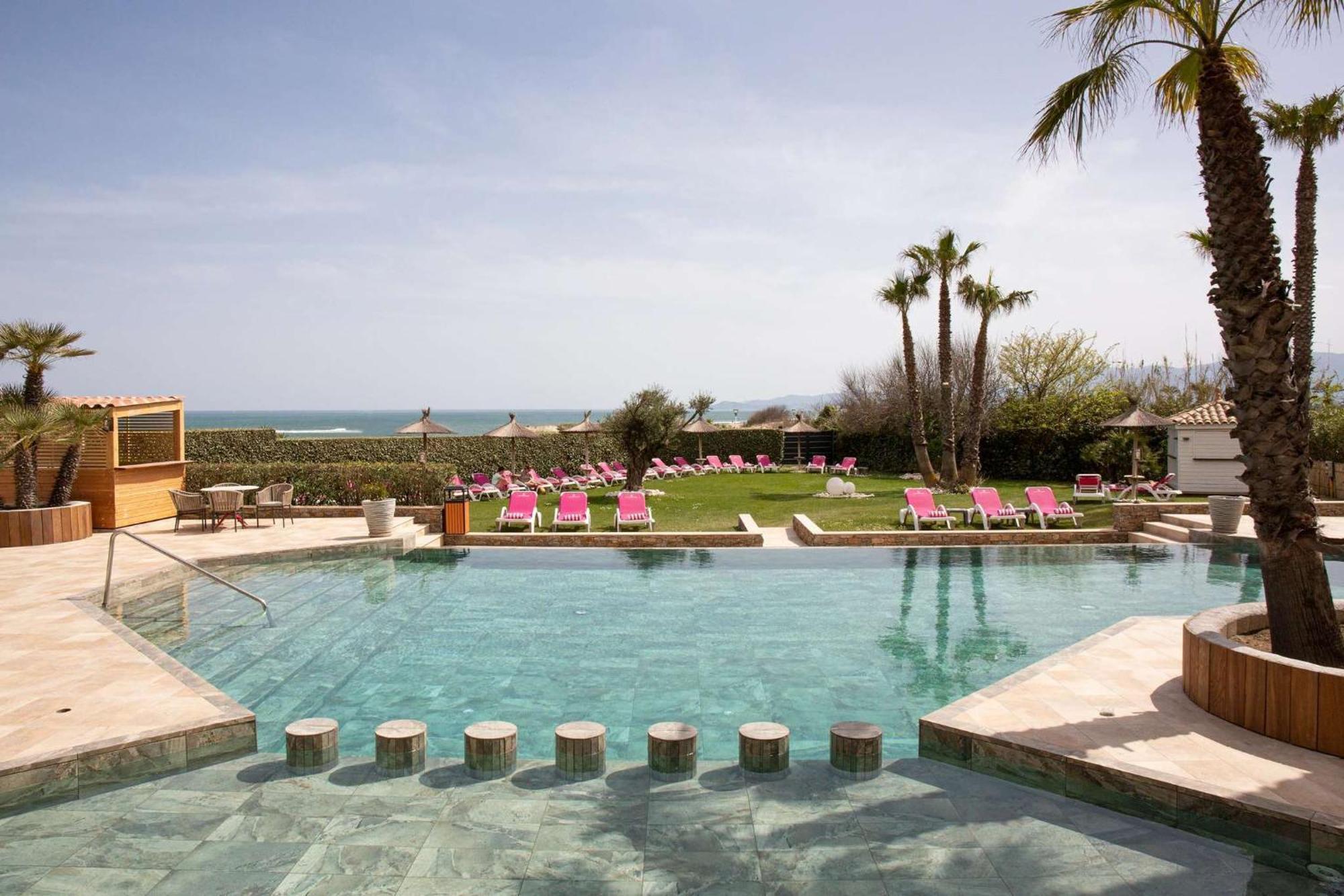קאנט אן רוסיון Grand Hotel Les Flamants Roses Thalasso & Spa מראה חיצוני תמונה