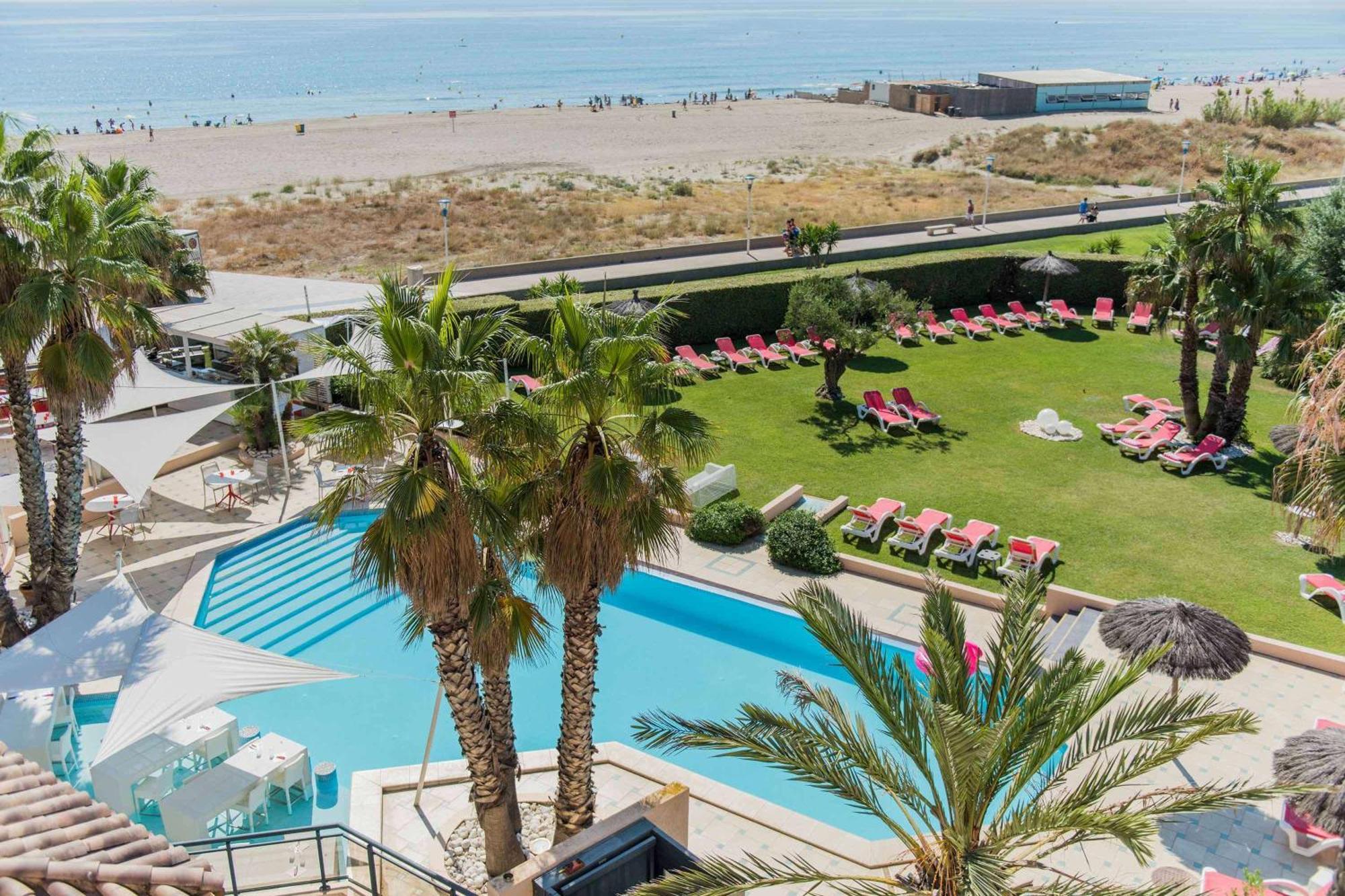 קאנט אן רוסיון Grand Hotel Les Flamants Roses Thalasso & Spa מראה חיצוני תמונה