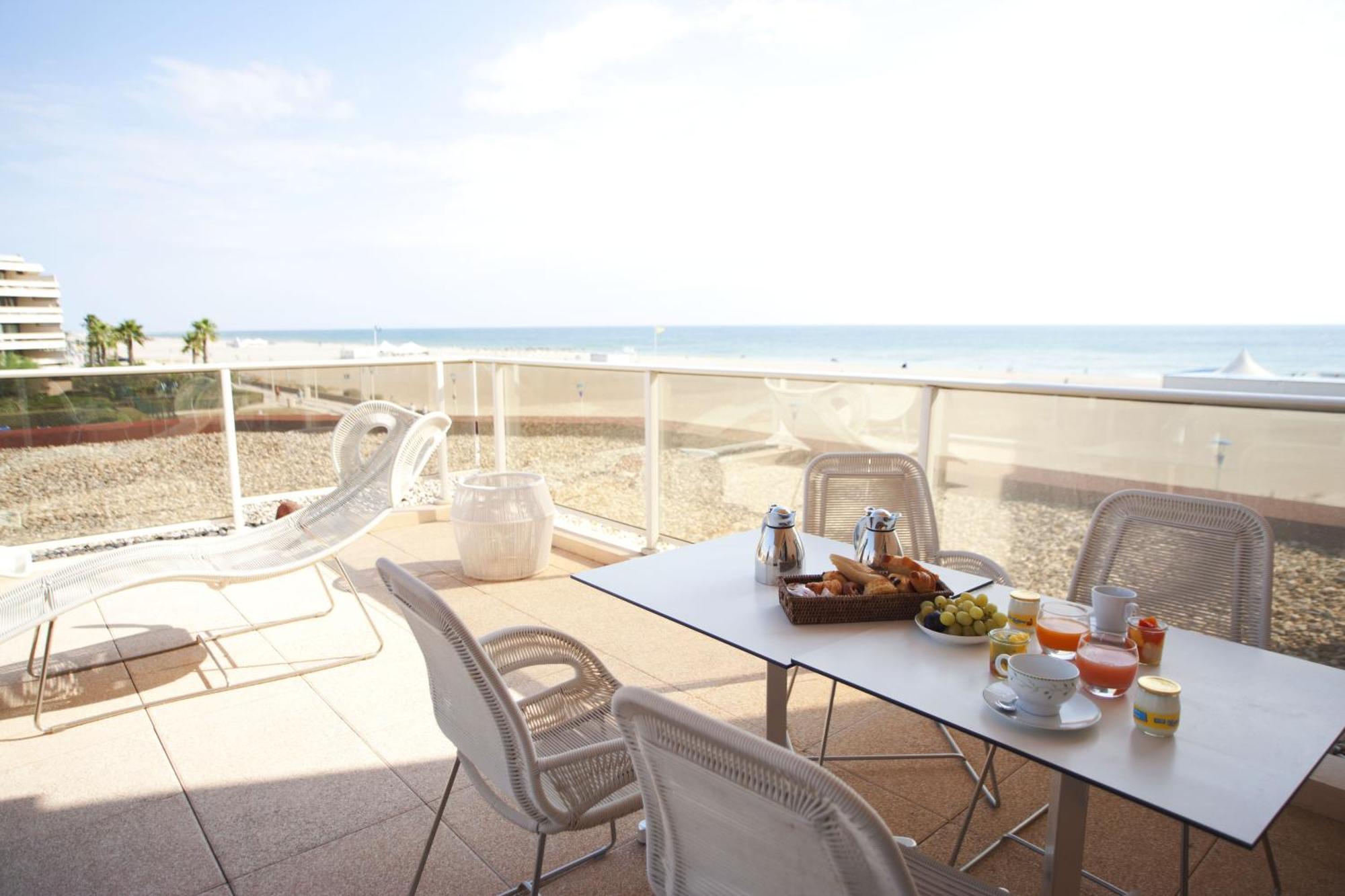 קאנט אן רוסיון Grand Hotel Les Flamants Roses Thalasso & Spa מראה חיצוני תמונה